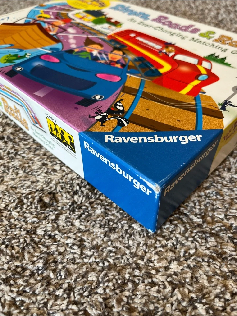 Ravensburger Rivers, Roads & Rails Tile Matching Game